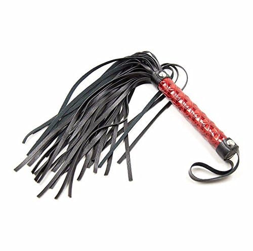 Funight Diamond pattern leather whip whipping butt tool red Adult Toy Women Sexy Sex Cosplay Couples Men Love Night