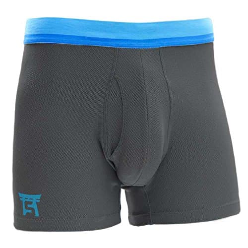Shrine Boxers Men's Boxer-Briefs Medium Blue/Gray