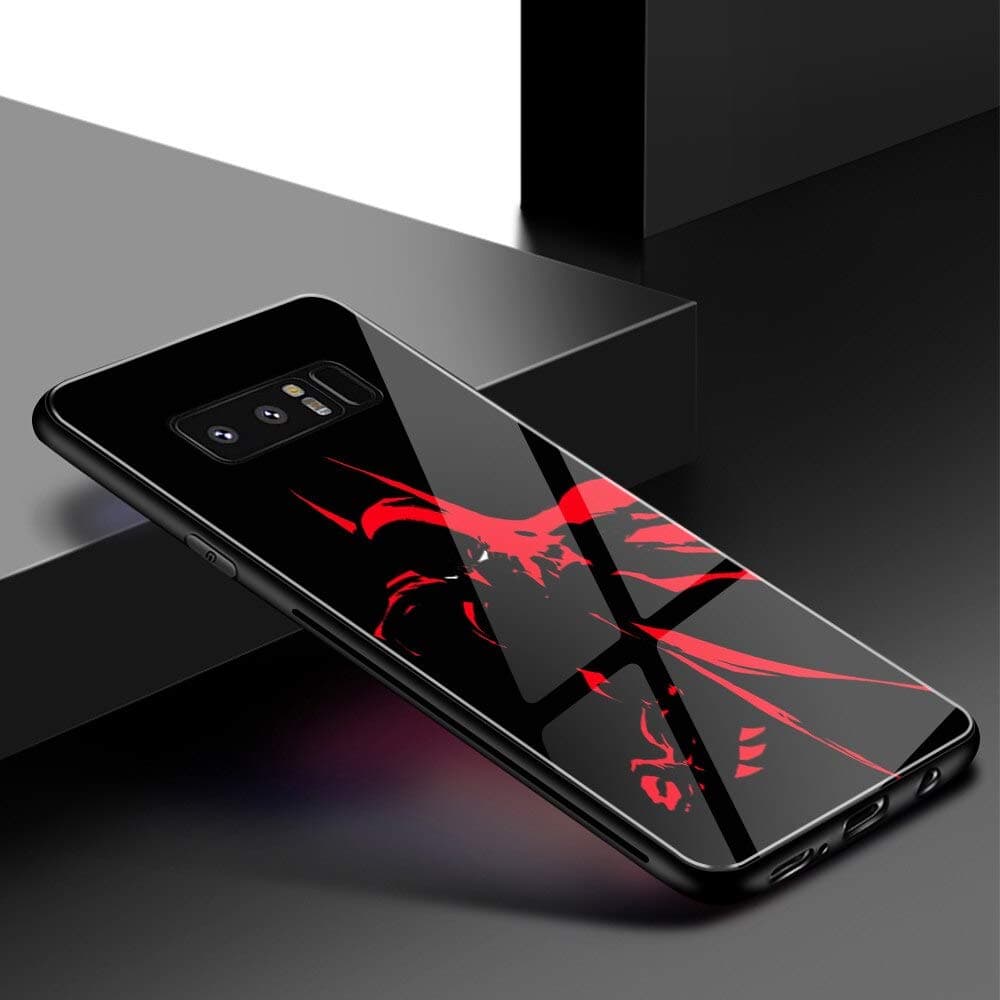 Fitted Cases - Case Marvelss Batman Hard Back Tempered Glass Case Fitted Cases Galaxy Note 8 Note 9 Note 10 S8 S9 Plus S10 Plus S10 Lite - by Aquaman Store - 1 PCs