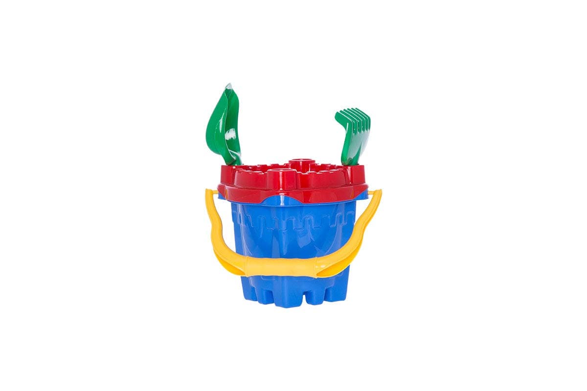 Hemar 23 x 19 x 29 cm Castle Sand Set (4-Piece), Assorted Color