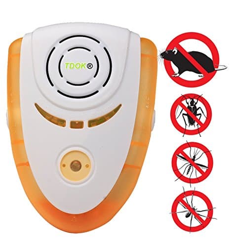 [UPGRADED VERSION]TDOK Ultrasonic Pest Repeller - 4 in 1 Electronic Pest Control - Quickly eliminates cockroaches,spiders, fleas, mice, flies, ants and other pests.