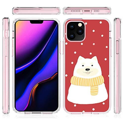 UV Printing TPU Case iPhone 11 Pro Max 6.5" White Cartoon Corgi