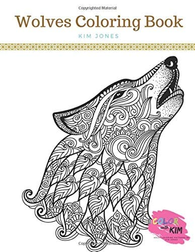 WOLVES: A Wolves Coloring Book