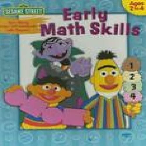 Early Math Skills: Take-along Wipe-off Workbook With Crayon (Sesame Street: Take Along Wipe-Off Workboo Paperback – 2012