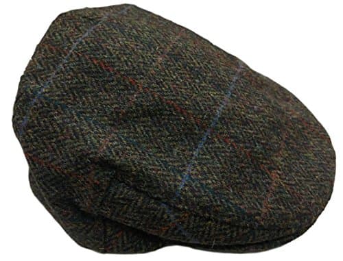 John Hanly &amp; Co. Irish Tweed Flat Cap (L (7 3/8), Green Mix)
