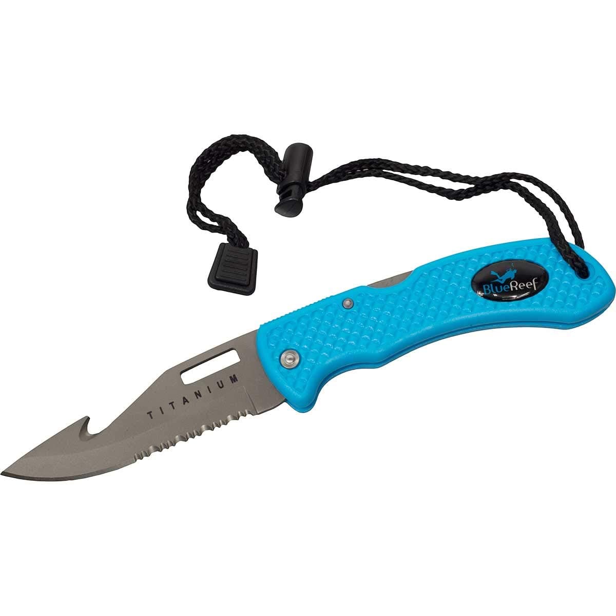 Blue Reef Scuba Titanium Folding Knife