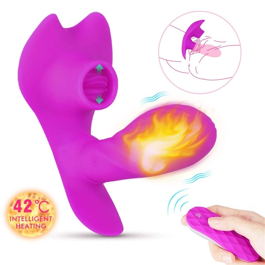 Wangjzhha Wonderful 10 Frequency Wireless Remote USB Charging Massage Automatic Wearable Silent Massaging Egg for Couple Tshirt,Powerful Wangjzhha (Color : Purple)