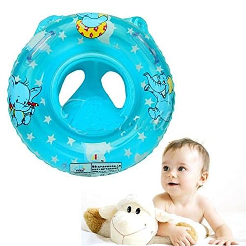 Pro Inflatable Baby Child Handle Safety Seat Float Ring Raft Chair Pool Swimming (Blue) by Baby Bathing Seats