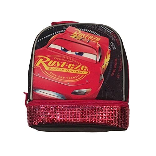 Cars 3 Lightning McQueen Rust-Eze Dual Compartment Lunch Bag