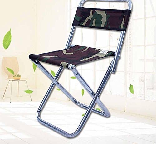 UZI-Metal folding Mazar galvanized pipe folding chairs, with backrest bench large portable fishing stool