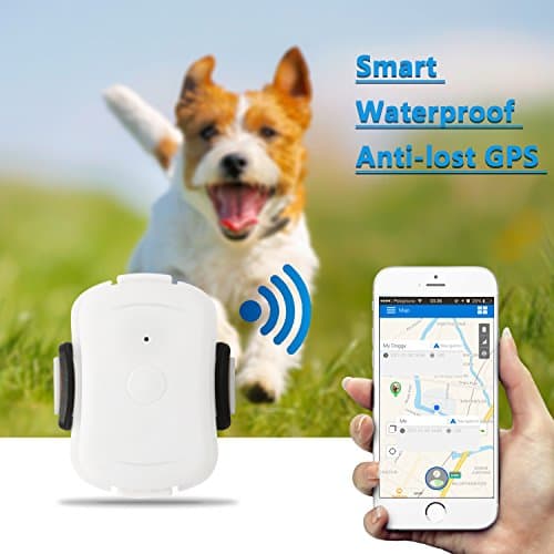 JakeyPlus Smart Waterproof Anti-lost GPS Locating Pet Tracker, Activity Monitor, Collar Attachment