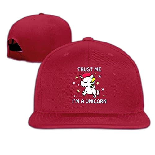TTINTZ Trust Me I'm A Unicorn Adjustable Flat Baseball Cap/Hat For Unisex