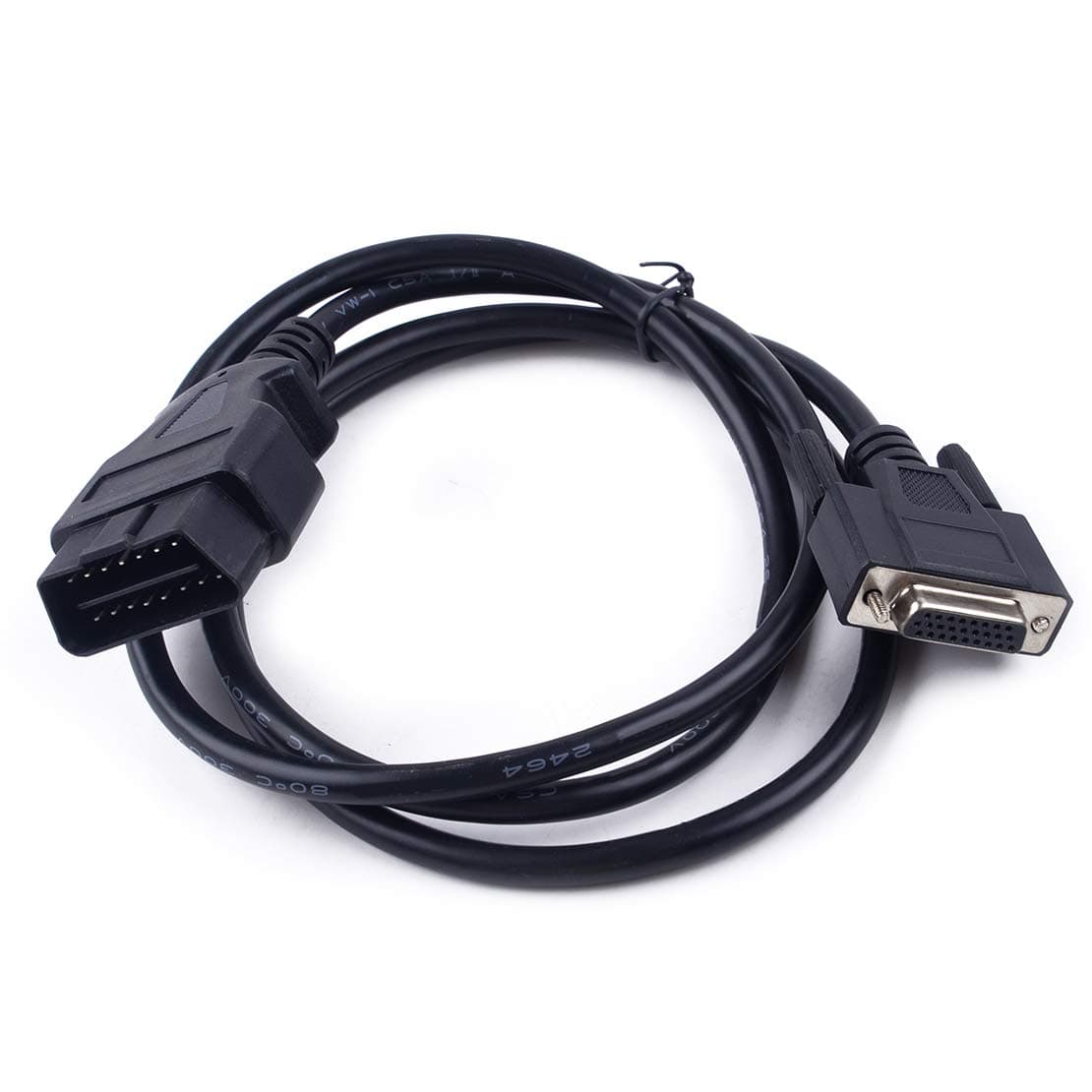 CITALL Car Diagnostic Scanner Tool Extension Adapter Cable Connector Fit for OBDII 16 Pin Male to 26 Pin Female