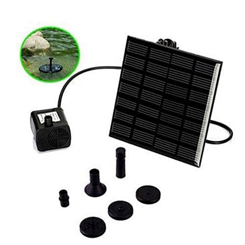 Brushless Dc Solar Water Pump Power Panel Kit Fountain Pool Garden Watering Pumb Solar Power Fountain Garden Sprinklers