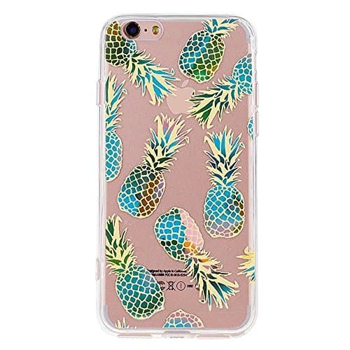 iPhone 7 Clear Case,Floral TPU+PC Clear Fitted Phone Skin Back Cover Case for Apple iPhone 7 4.7'' (Clear Flower)