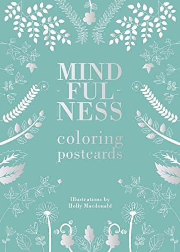 Mindfulness Coloring Postcard Set