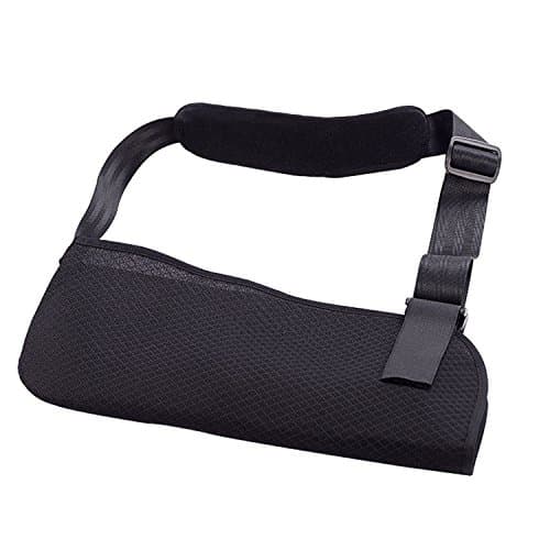 Xindinyi Arm Sling Shoulder Immobilizer with Adjustable Padded Straps, Maximum Comfort for Men and Women