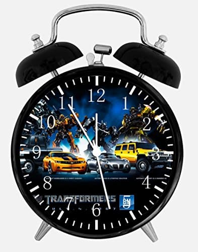 Transformers Alarm Desk Clock 3.75" Home or Office Decor W220 Nice For Gift