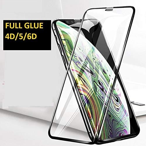 deals club iPhone XMAX,IPHONE XS MAX Screen Protector Tempered Glass, 5D Full Coverage Screen Protector, High Clarity, Anti Impact Scratch and Fingerprint