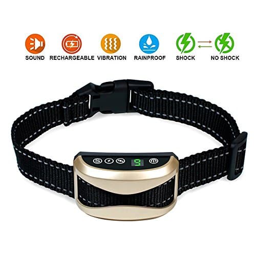 Yappy Dog Bark Collar [New Version] Humanely Stops Barking with Sound and Vibration. NO SHOCK, Harmless and Humane. Small Dog Bark Collar, Medium Dog Bark Collar