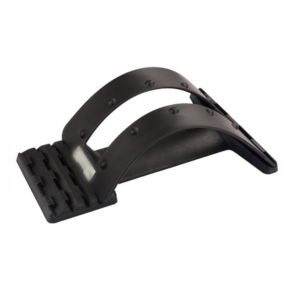 YAANCUN Adjustable Correction Back Stretcher Lumbar Massaging Support Spine Chiropractic Roller