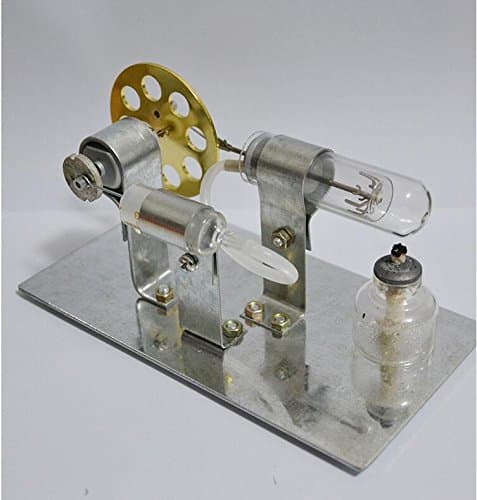 DIY Mini Hot Air Stirling Engine Motor Model Educational Toy Kits best children gift Educational Science Toys