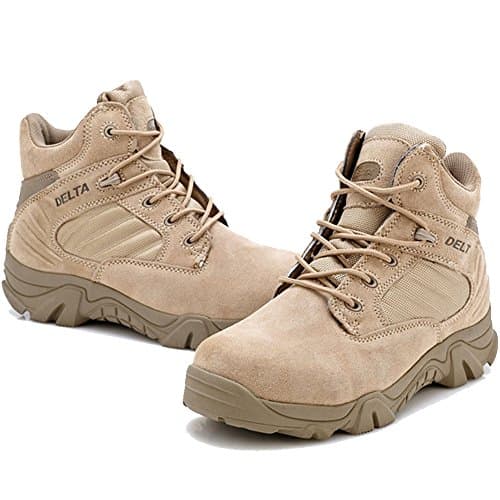 Atled Men's Delta Side Zip Uniform Work Ankle Boots
