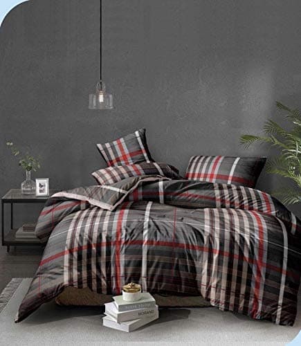 Magnetic Shadow King Size AC Comforter Set Duvet Set with Bedsheet