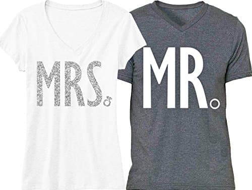 MR. & MRS Couples Shirts
