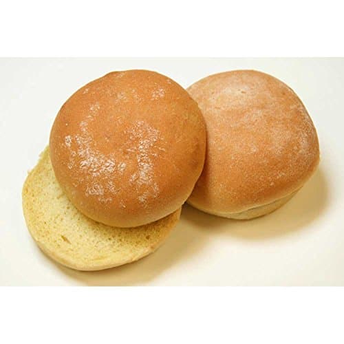 Rotellas Yellow Hamburger Bun, 4 inch -- 48 per case.
