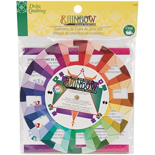 Dritz Quilting 3169 Rainbow Color Wheel Selector 3 PACK