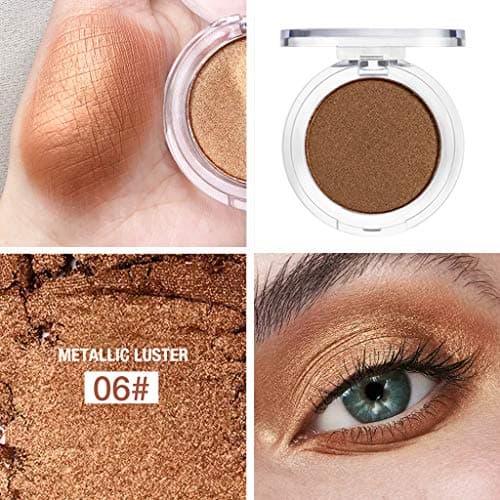 Eyeshadow Glitter Highlight Diamond Eyes Makeup Single Metallic Eyeshadow Palette on Her Birthday, Christmas Day, Mother's Day, Valentine's Day etc (F)