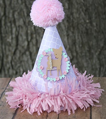 Deer Smash Cake Party Hat