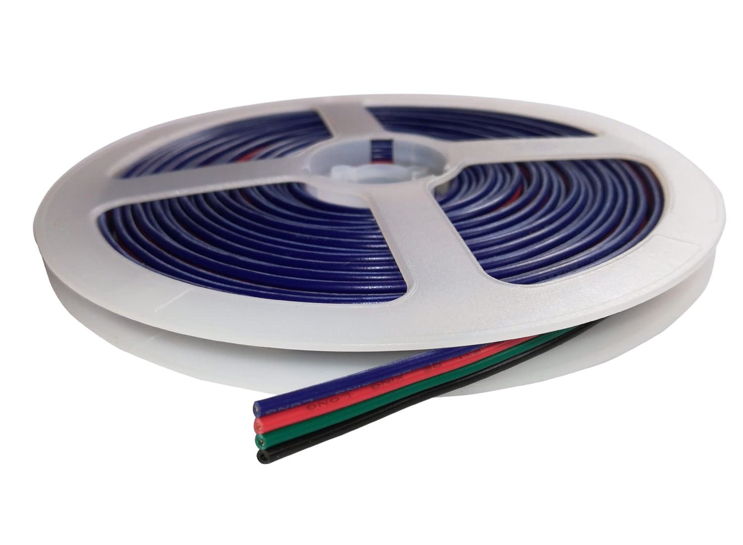 4Pin Extension Cable Wire Cord 20 Gauge Electrical Wire 4 Conductor RGB Cable UL1007 for LED Strip Lights, 16.4ft