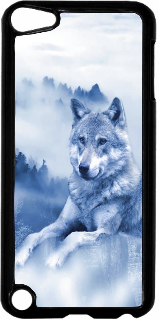 Mountain Wolf Jacks Outlet TM Hard Black Plastic Case for The Apple iPod Touch 6th Generation