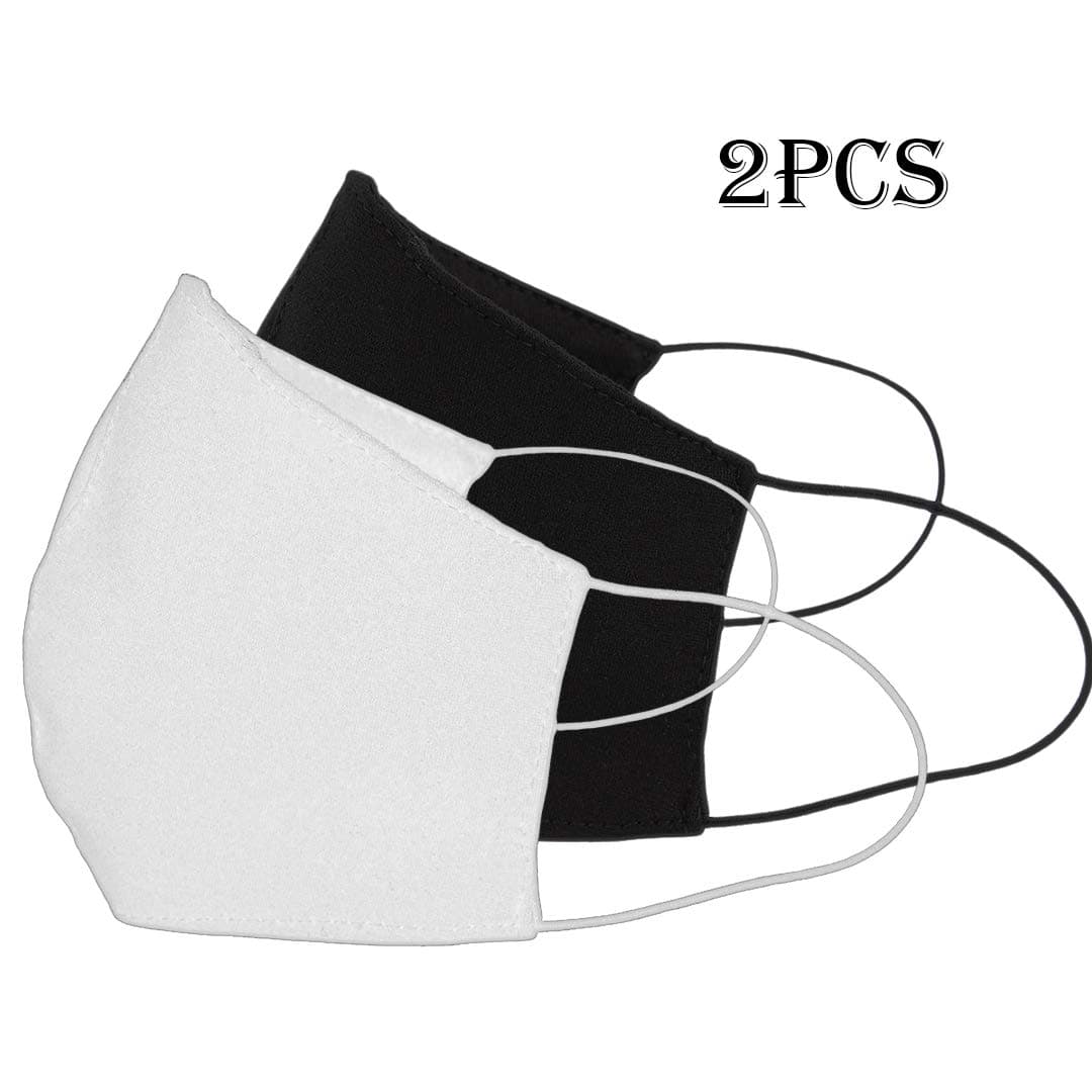 Giovacker Cotton Face Mask with Anti Dust PM 2.5 Activated Carbon Filter Replaceable Face Mouth Cover Masks Respirator for Outdoor