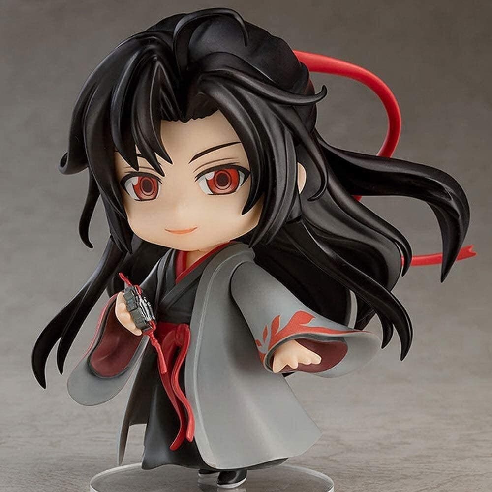 10cm Mini Wei Wuxian Collection Model Q Version Nendoroid Face Change Doll Mo Dao Zu Shi Anime Figure Toys Wei Wuxian Yi Ling Lao Zu Ver. Anime Model Figure Toy Gift