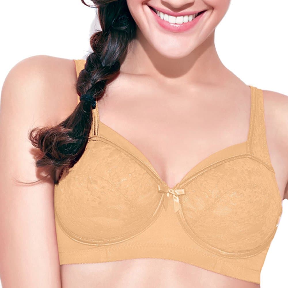 Women's Full Cup Non Padded Non Wired Bra