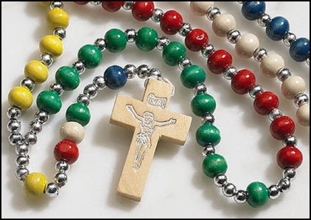 Value Priced Wood Mission Rosary