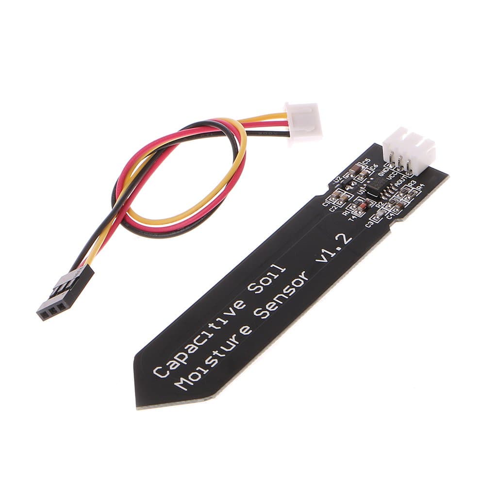 tegongse Analog Capacitive Soil Moisture Sensor V1.2 Corrosion Resistant