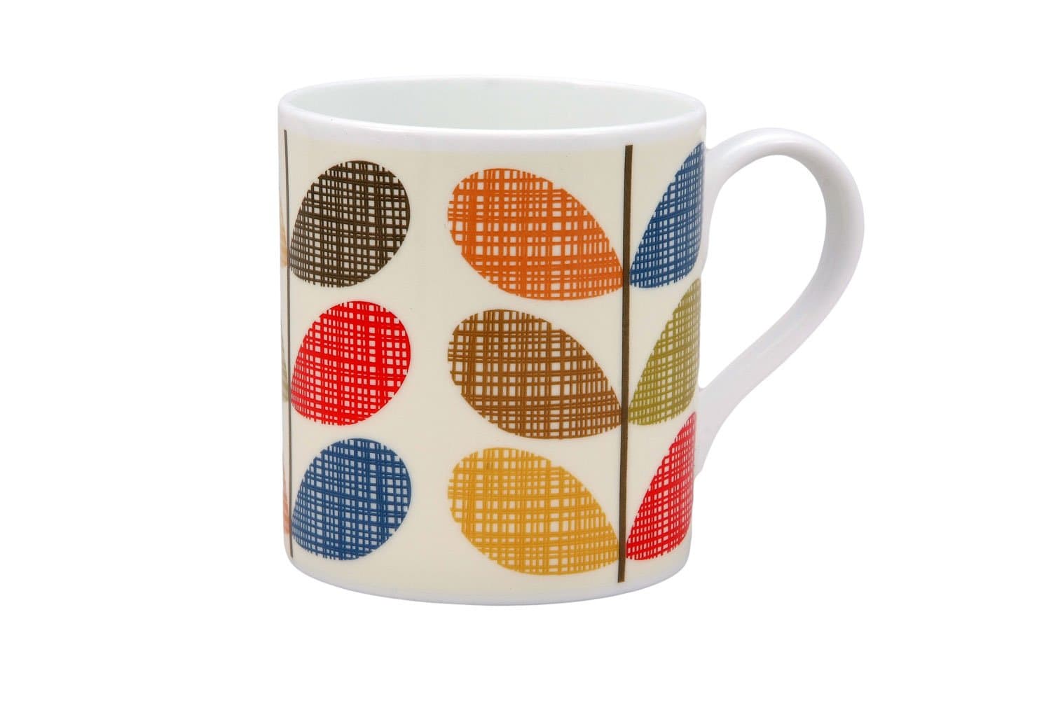 ORLA KIELY Mug Scribble Multi Stem by Illustrated Living