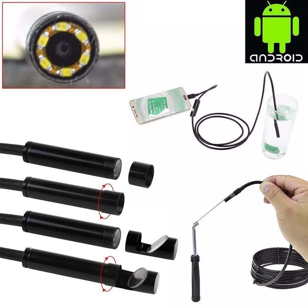 Endoscope Camera, Youzel Borescope Waterproof Inspection Camera for Laptops and Micro USB OTG Compatible With Android Smartphones Samsung S4 S5 S6 S7 Note 4 5 HTC M7 M8 M9