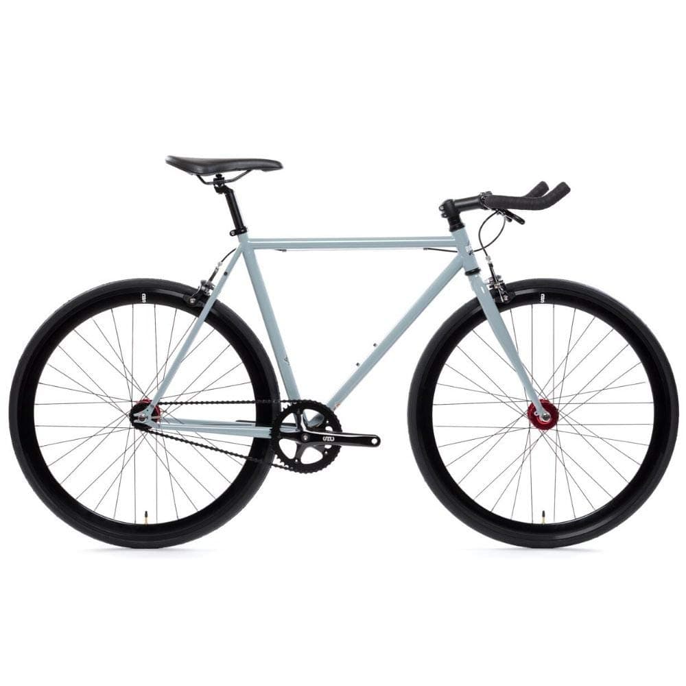 State Bicycle Core Line | Durable Steel Frame ft. Seat Stay Rack Mounts - Fixed Gear/Single Speed Bike | Bullhorn Bars