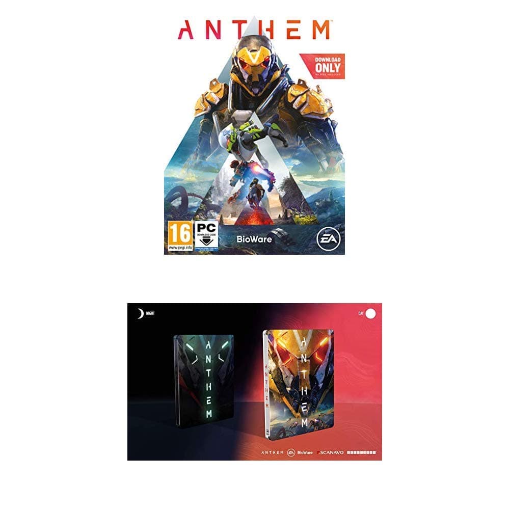 Anthem + Glowing Steelbook (exclusive to Amazon.co.uk) - (PC Code in Box)