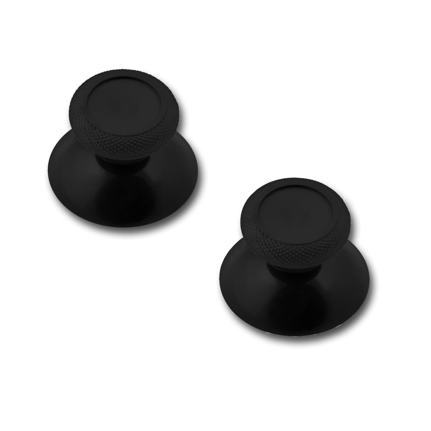 2x Xbox Thumbsticks for Xbox One Controllers (Fits PS4 Thumbsticks for Dualshock 4!) by OneSoul [Black]