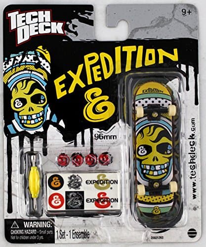 1 TECH DECK 96mm FINGERBOARD - EXPEDITION ONE BOARD (Black) - Retired - New