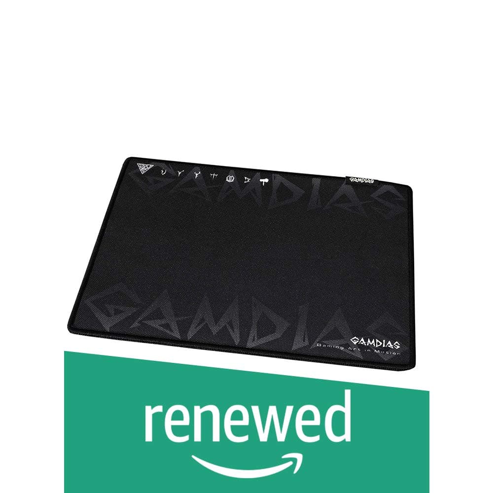 (Renewed) GAMDIAS NYX GAMING MEDIUM MOUSE PAD CONTROL-BLACK