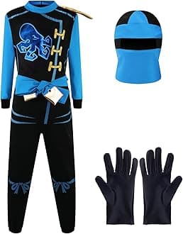 Katara 1771 (10+ models) Ninja Warrior Fancy Dress Outfit, Costume For Boys, For Children's Cosplay and Dress Up Party