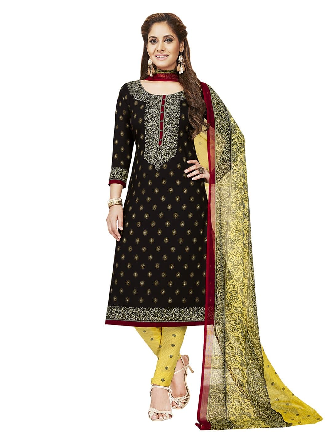 Jevi Prints Women's Dress Material