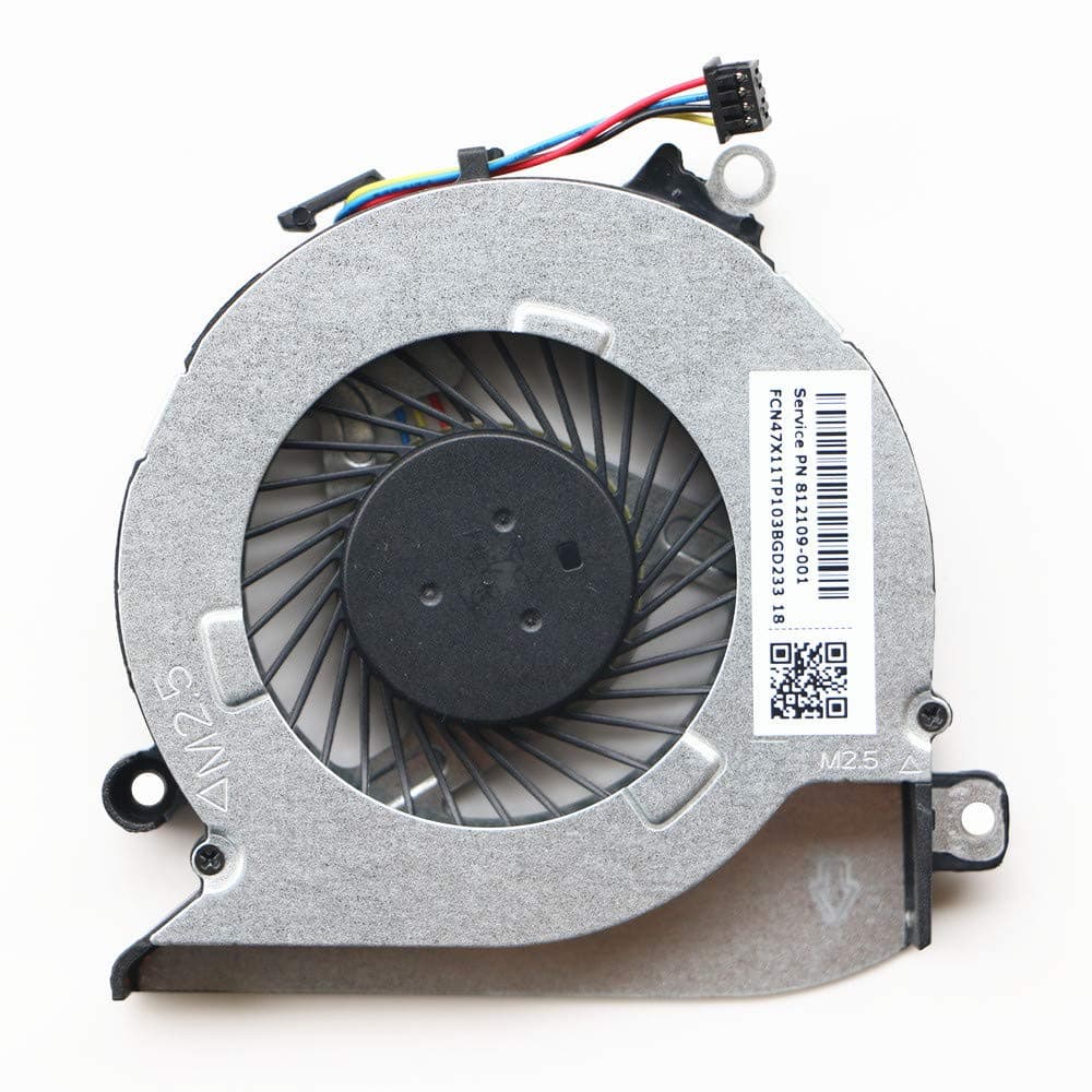 MAXROB Replacement CPU Fan for HP 15Z-a 17-G 17-G015DX TPN-Q158 812109-001 Pavilion 17-g105nk 17-g105nl 17-g105ns